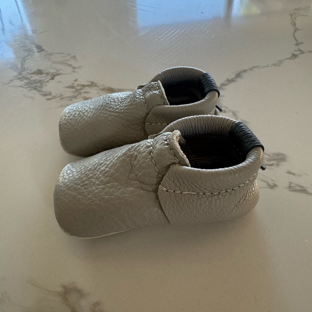 Heyfolks Soft Soles Kids Shoes Gray